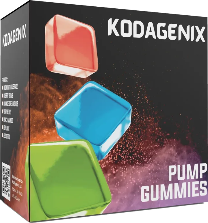 Pump Gummies packaging